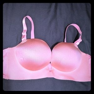 Pink bra